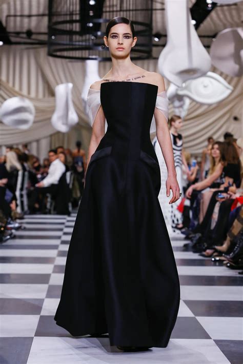 dior 2018 dresses|dior off shoulder gown.